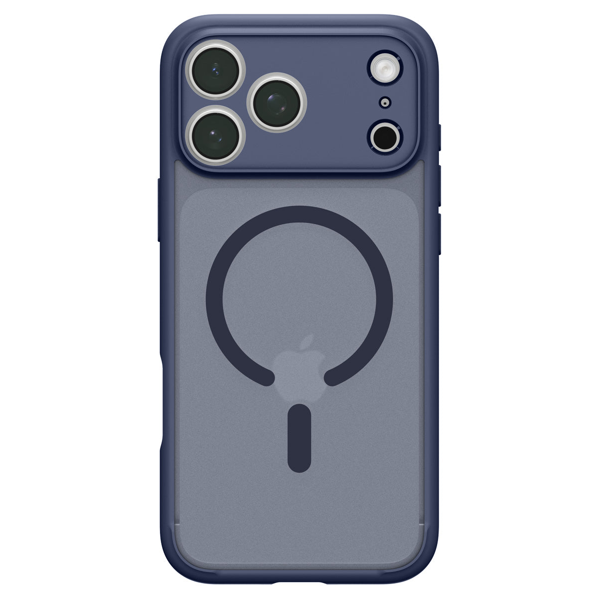 Handyhülle für iPhone 18 Pro, Spigen Ultra Hybrid Mag mit MagSafe, Durchscheinend-Blau (11/16)