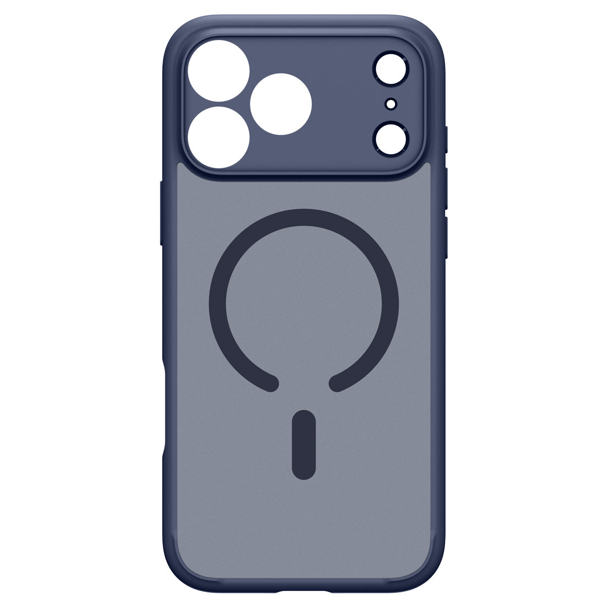 Handyhülle für iPhone 18 Pro, Spigen Ultra Hybrid Mag mit MagSafe, Durchscheinend-Blau (12/16)