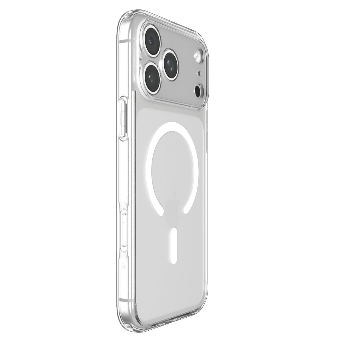 Handyhülle für iPhone 18 Pro, Spigen Ultra Hybrid Mag mit MagSafe, Durchscheinend-Weiß (12/16)