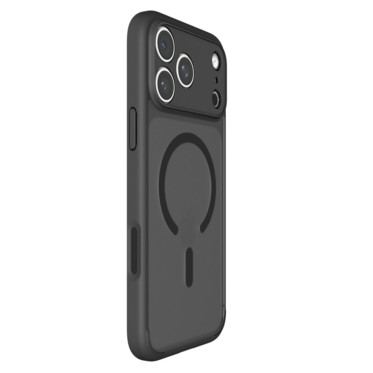 Handyhülle für iPhone 18 Pro Max, Spigen Ultra Hybrid Mag mit MagSafe, Durchscheinend-Schwarz (12/16)
