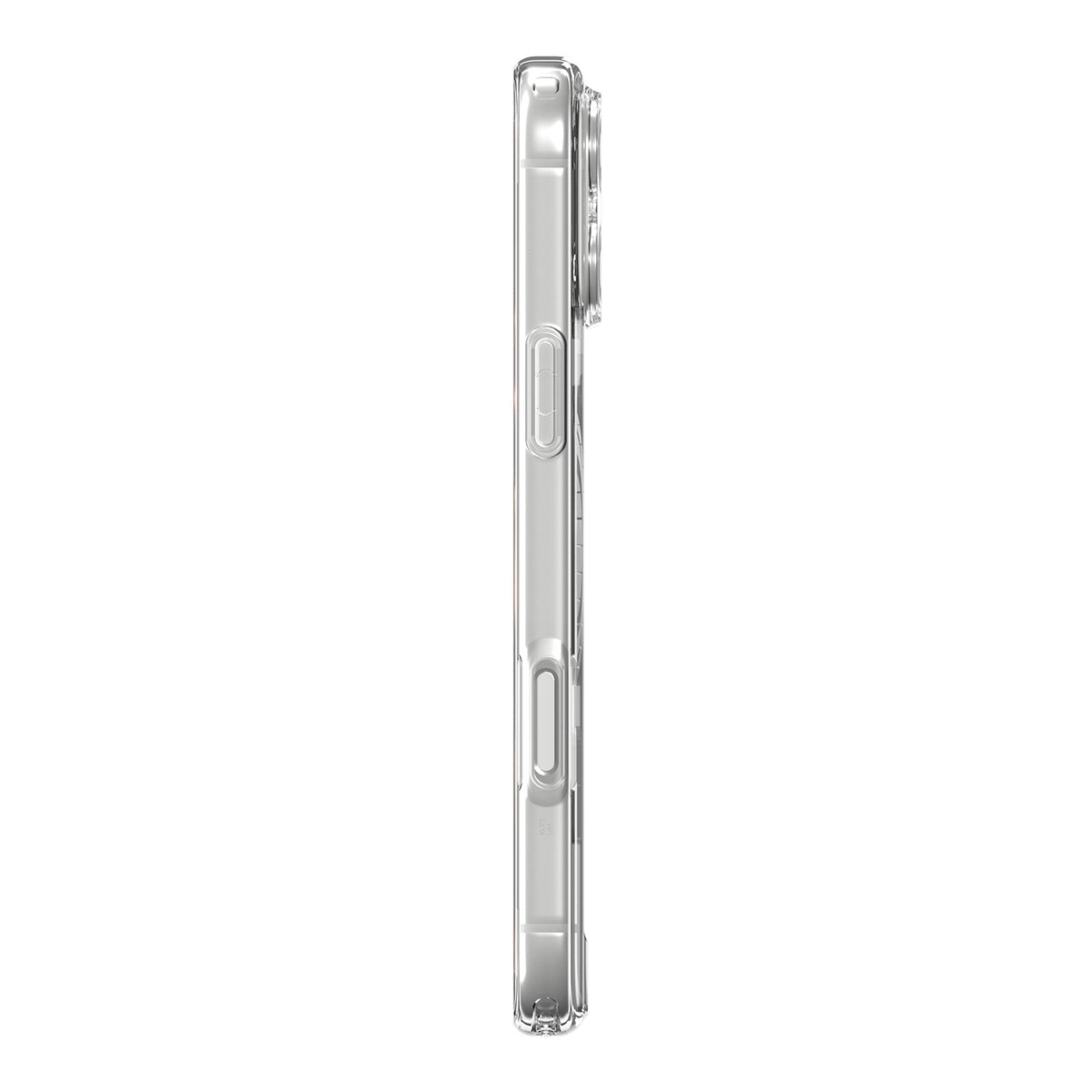Handyhülle für iPhone 18 Pro Max, Spigen Ultra Hybrid Mag mit MagSafe, Transparent-Weiß (Zero One) (13/14)