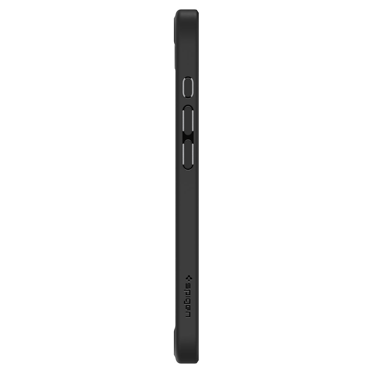 Handyhülle für iPhone 17e / 16e, Spigen Ultra Hybrid Mag mit MagSafe, Grau-Schwarz