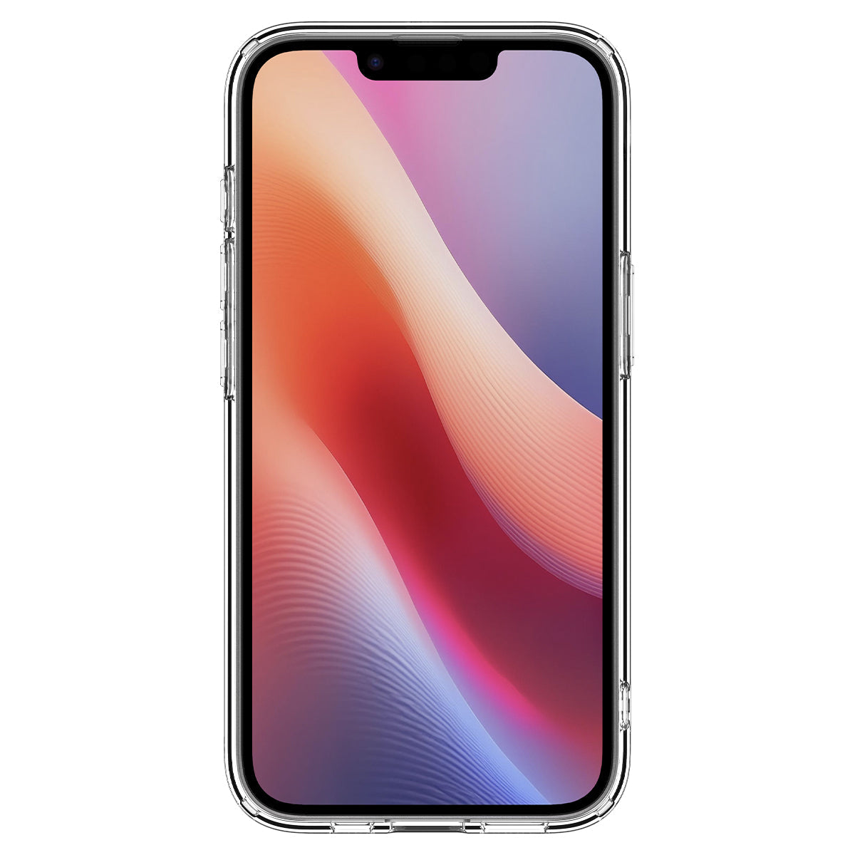 Handyhülle für iPhone 17e / 16e, Spigen Ultra Hybrid Mag mit MagSafe, Transparent-Weiß