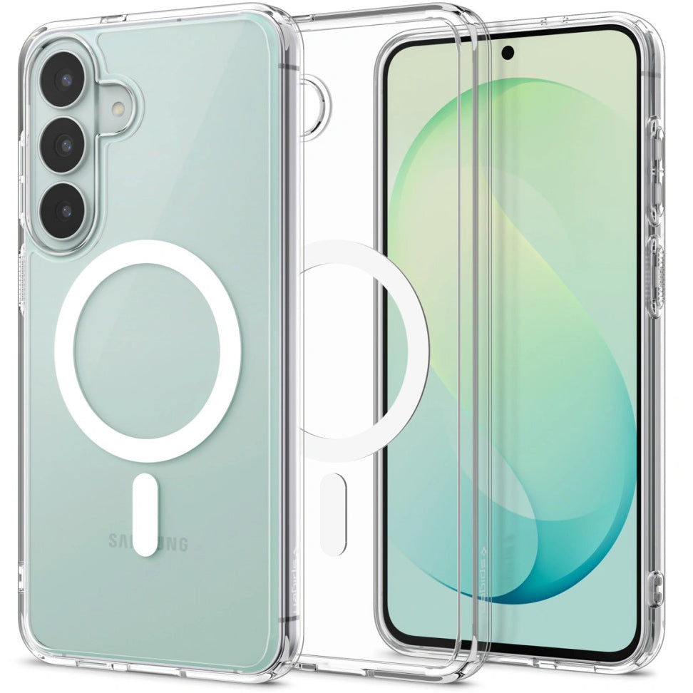 Handyhülle für Galaxy S26 FE, Spigen Ultra Hybrid Mag mit MagSafe, Transparent