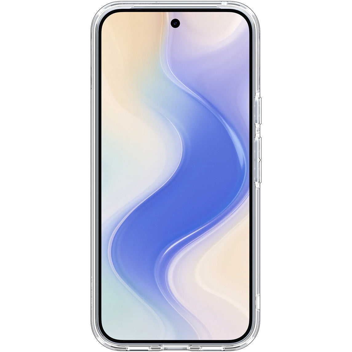 Handyhülle für Google Pixel 10 Pro / Pixel 10, Spigen Ultra Hybrid Mag mit MagSafe, Transparent-Weiß