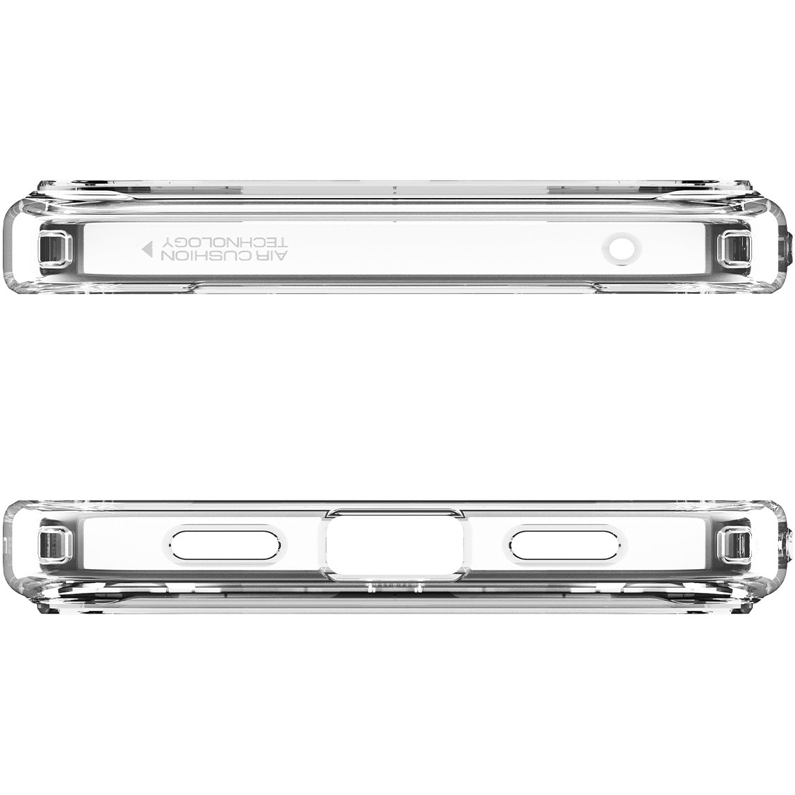 Handyhülle für Google Pixel 10 Pro / Pixel 10, Spigen Ultra Hybrid Mag mit MagSafe, Transparent-Weiß