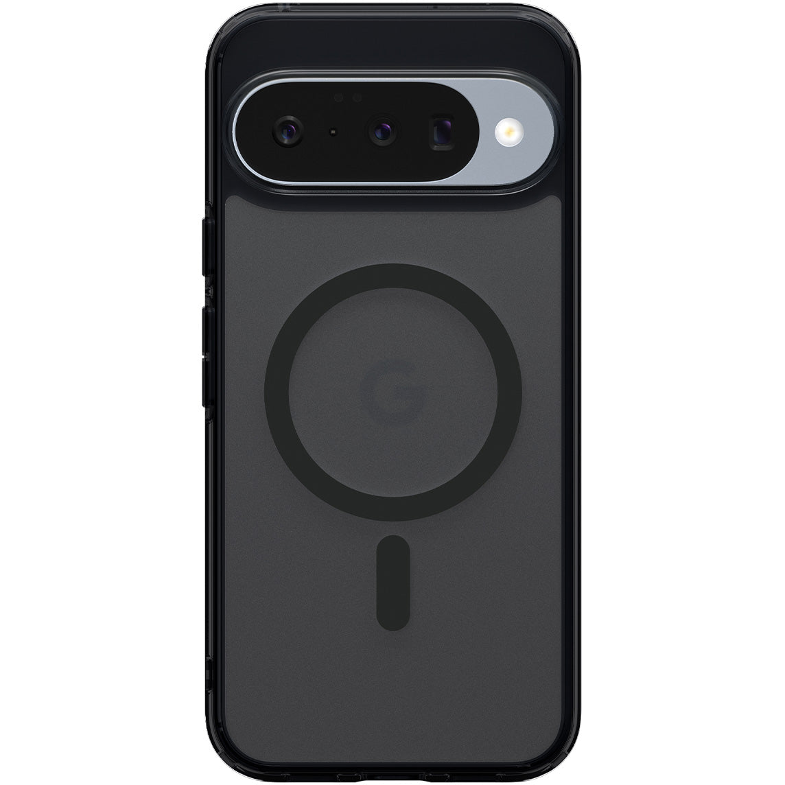 Handyhülle für Google Pixel 10 Pro / Pixel 10, Spigen Ultra Hybrid Mag mit MagSafe, Durchscheinend-Schwarz