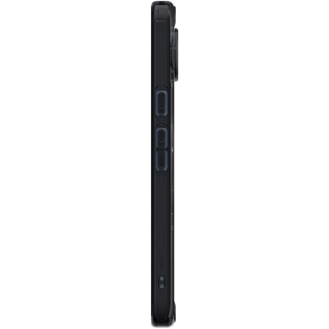 Handyhülle für Google Pixel 10 Pro / Pixel 10, Spigen Ultra Hybrid Mag mit MagSafe, Durchscheinend-Schwarz