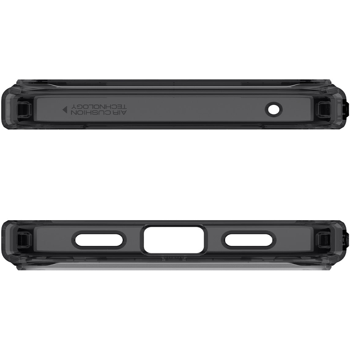 Handyhülle für Google Pixel 10 Pro / Pixel 10, Spigen Ultra Hybrid Mag mit MagSafe, Durchscheinend-Schwarz