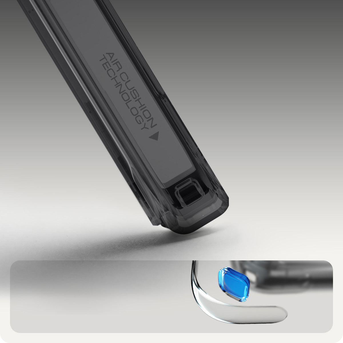 Handyhülle für Google Pixel 10a, Spigen Ultra Hybrid Mag mit MagSafe, Durchscheinend-Schwarz