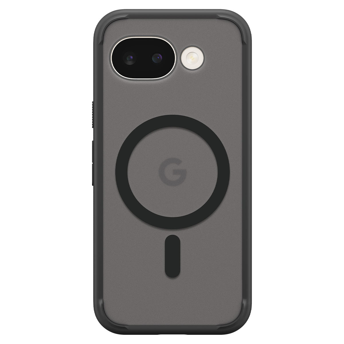 Handyhülle für Google Pixel 10a, Spigen Ultra Hybrid Mag mit MagSafe, Durchscheinend-Schwarz