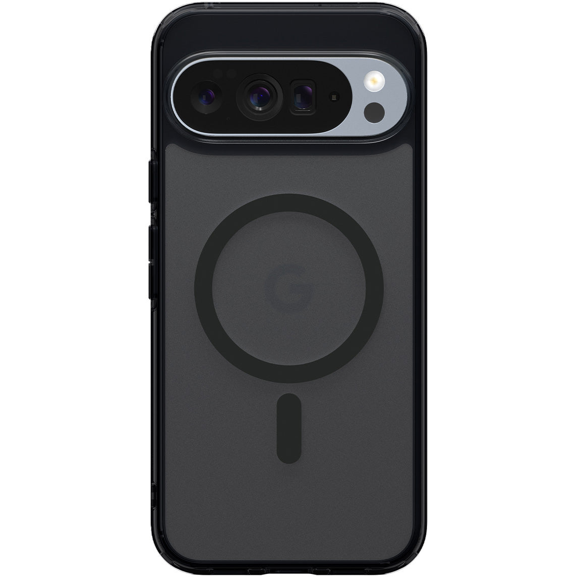 Handyhülle für Google Pixel 10 Pro XL, Spigen Ultra Hybrid Mag mit MagSafe, Durchscheinend-Schwarz