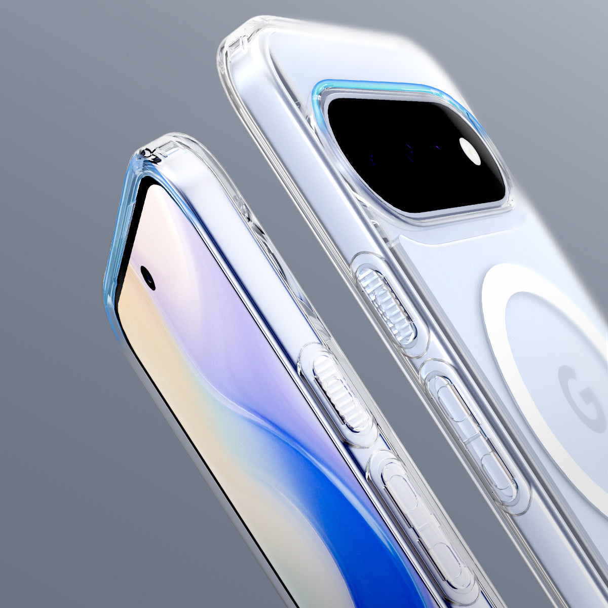 Handyhülle für Google Pixel 11, Spigen Ultra Hybrid Mag mit MagSafe, Transparent