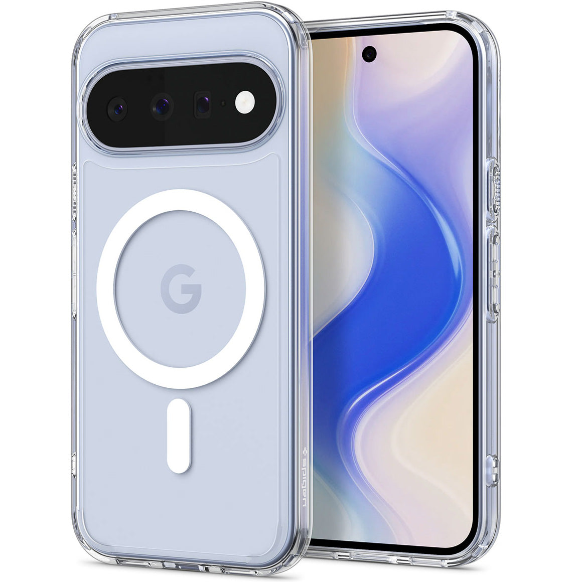 Handyhülle für Google Pixel 11, Spigen Ultra Hybrid Mag mit MagSafe, Transparent