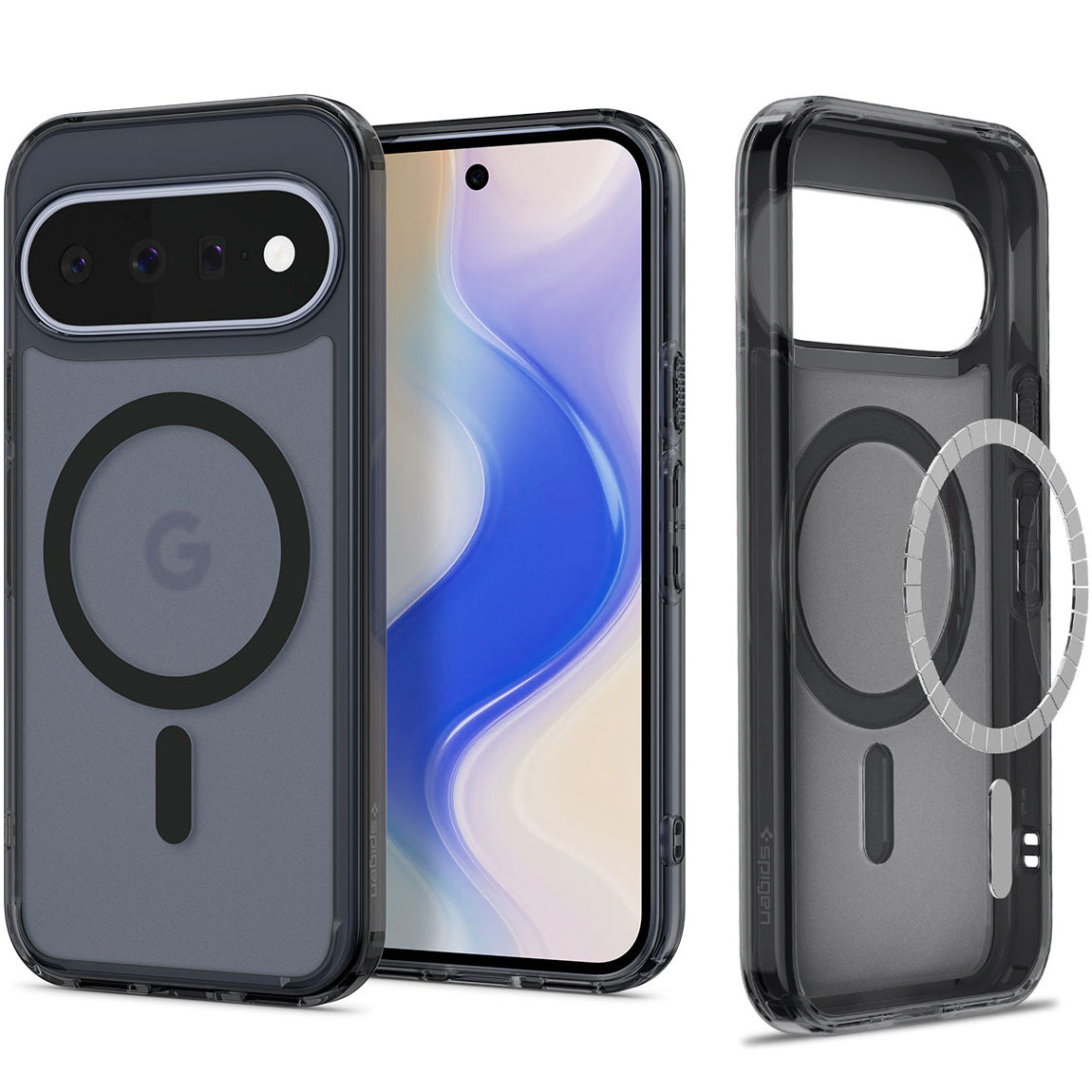 Handyhülle für Google Pixel 11, Spigen Ultra Hybrid Mag mit MagSafe, Durchscheinend