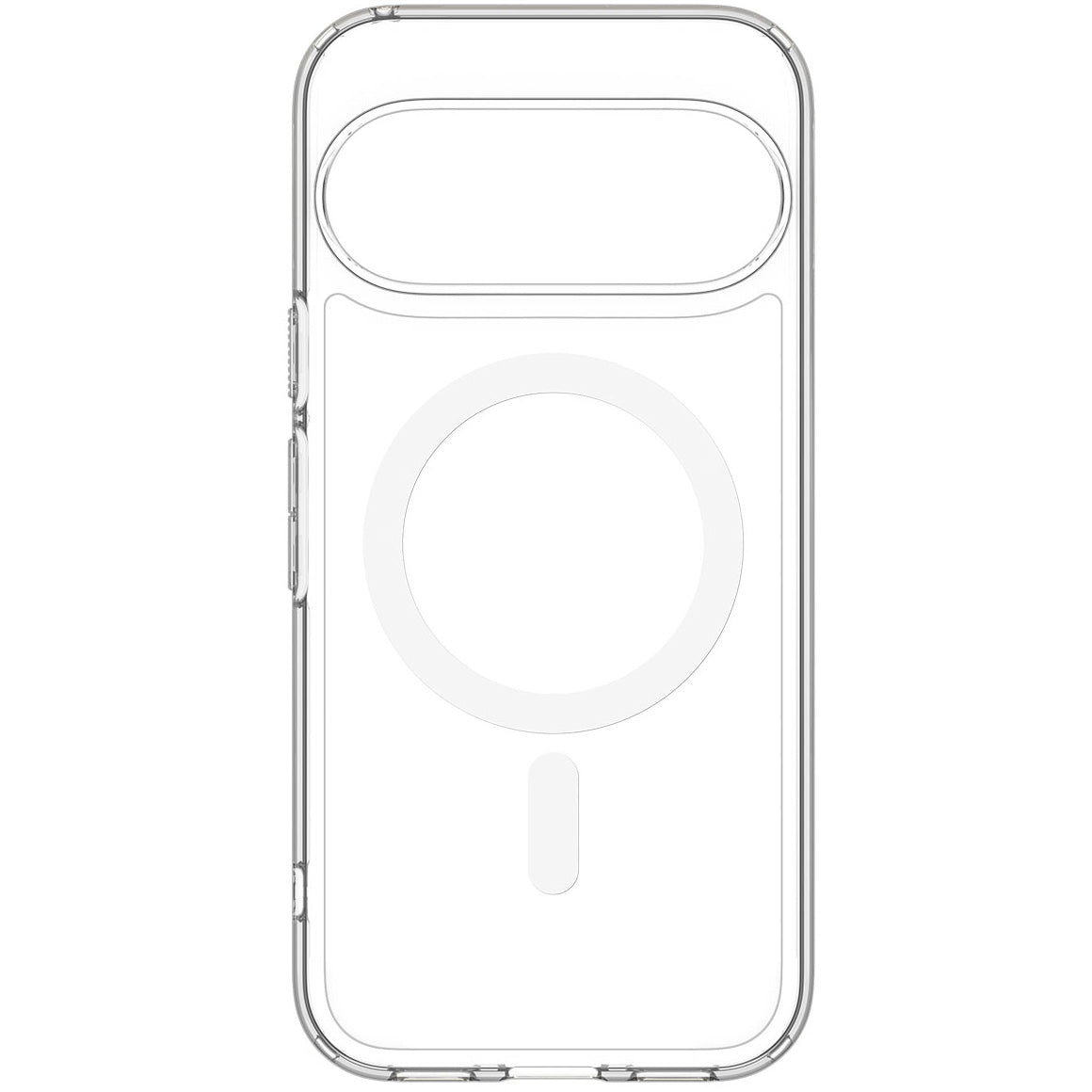 Handyhülle für Google Pixel 11 Pro XL, Spigen Ultra Hybrid Mag mit MagSafe, Transparent