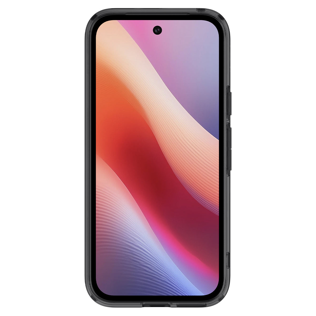 Handyhülle für Google Pixel 9a, Spigen Ultra Hybrid Mag mit MagSafe, Grau-Schwarz