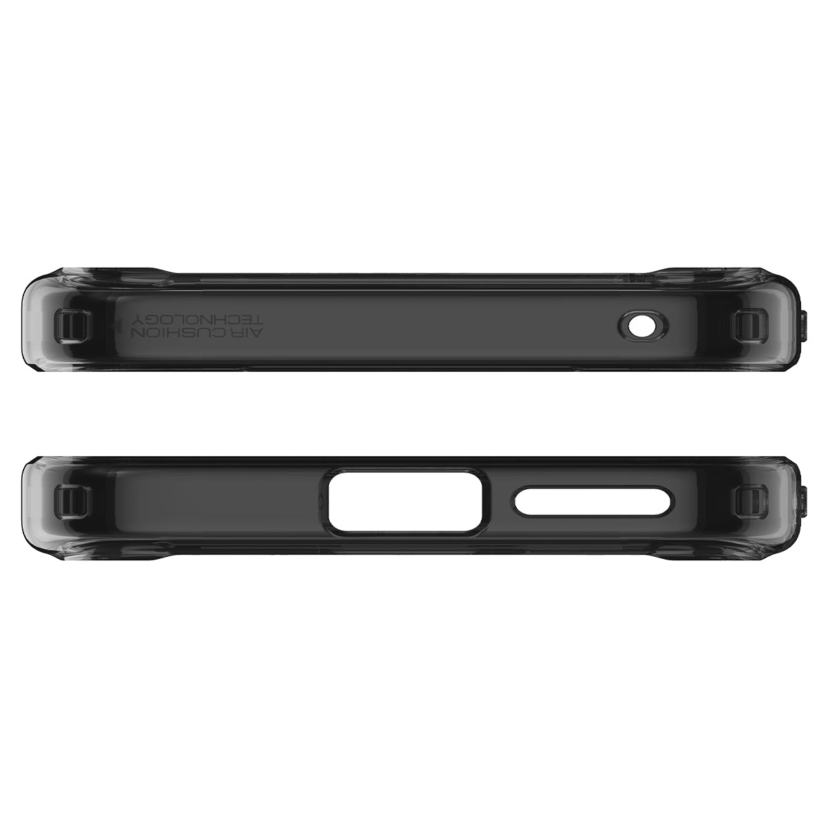 Handyhülle für Google Pixel 9a, Spigen Ultra Hybrid Mag mit MagSafe, Grau-Schwarz