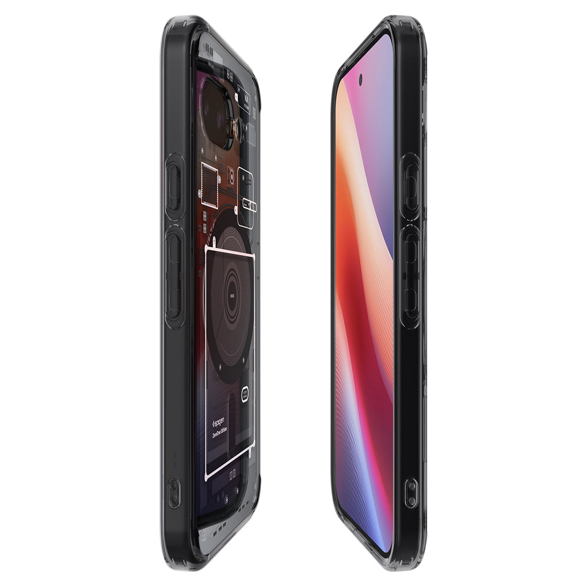 Handyhülle für Google Pixel 9a, Spigen Ultra Hybrid Mag mit MagSafe, Rauchfarben-Grau (Zero One)