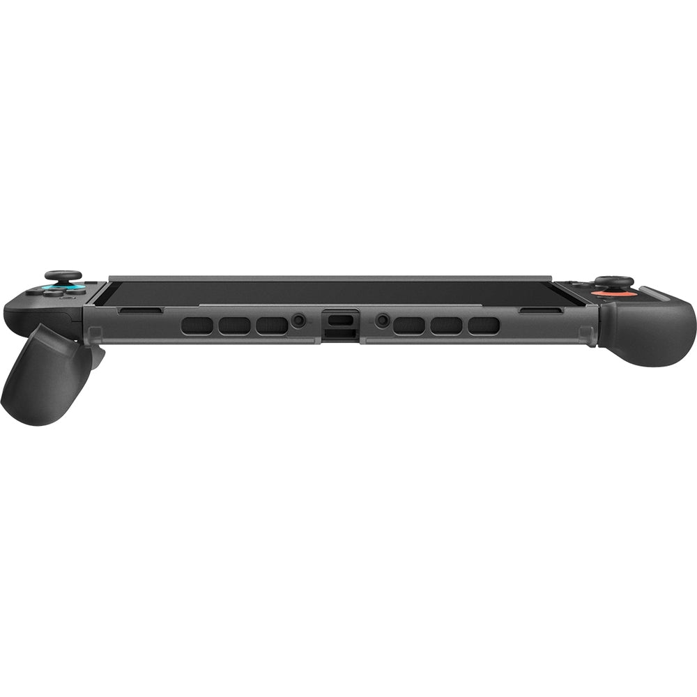 Hülle für Nintendo Switch 2, Spigen Ultra Hybrid, Rauchfarben Schwarz