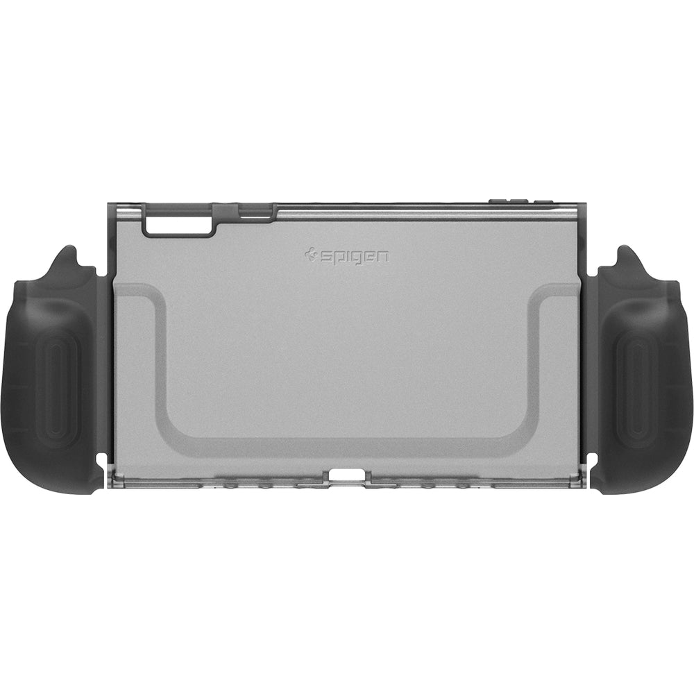 Hülle für Nintendo Switch 2, Spigen Ultra Hybrid, Rauchfarben Schwarz