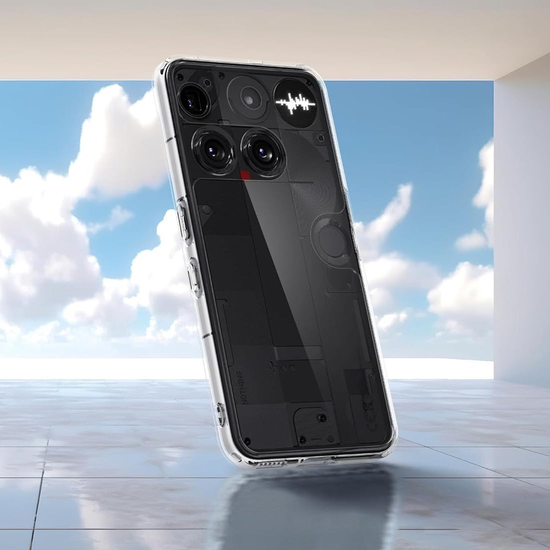 Handyhülle für Nothing Phone 3, Spigen Ultra Hybrid, Transparent