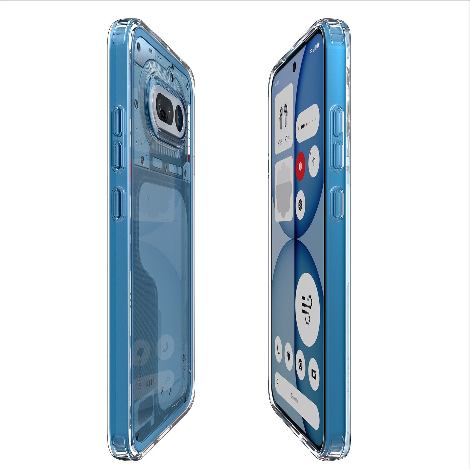 Handyhülle für Nothing Phone 4a, Spigen Ultra Hybrid, Transparent