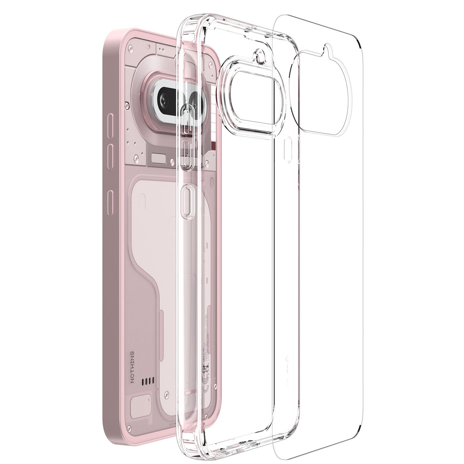 Handyhülle für Nothing Phone 4a, Spigen Ultra Hybrid, Transparent