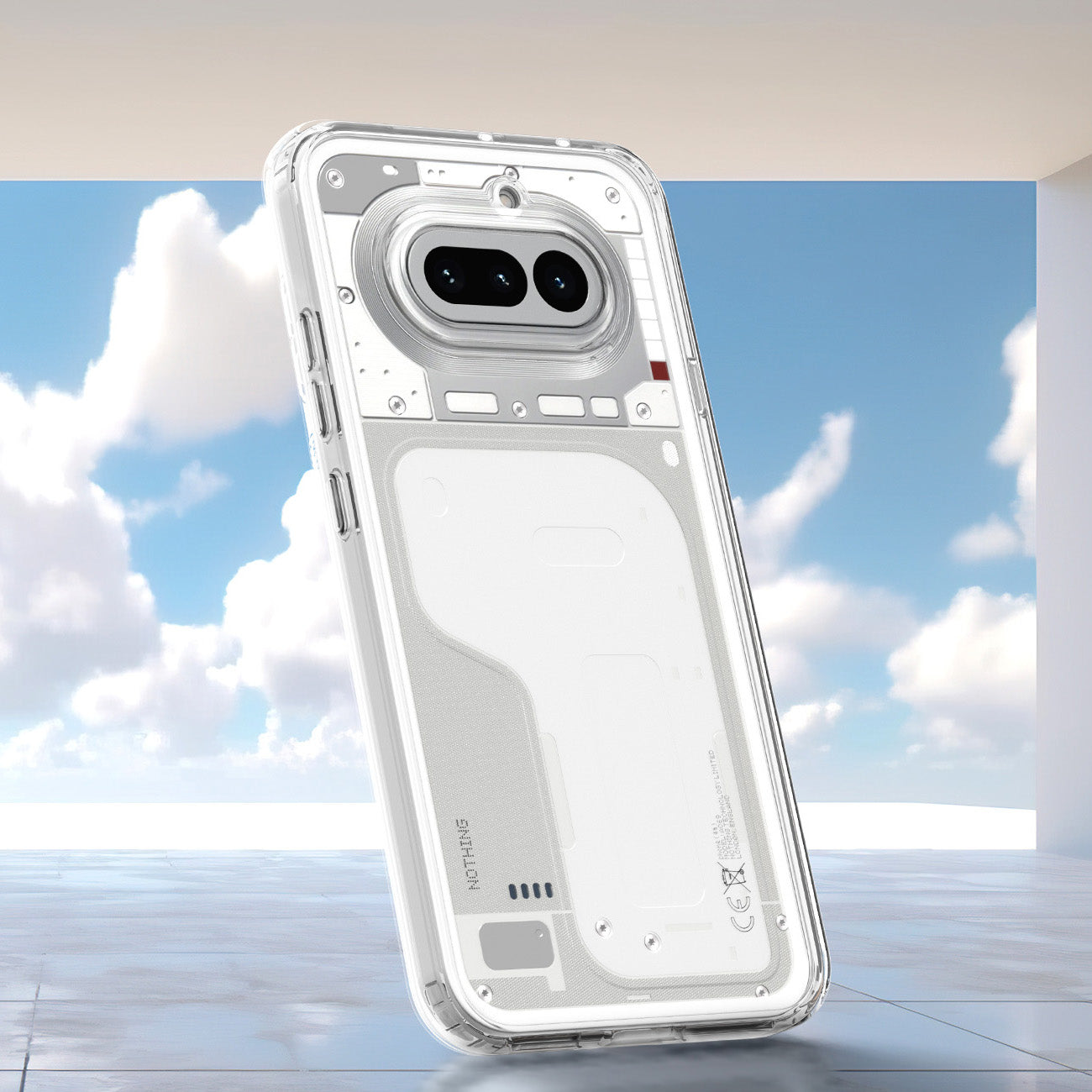 Handyhülle für Nothing Phone 4a, Spigen Ultra Hybrid, Transparent