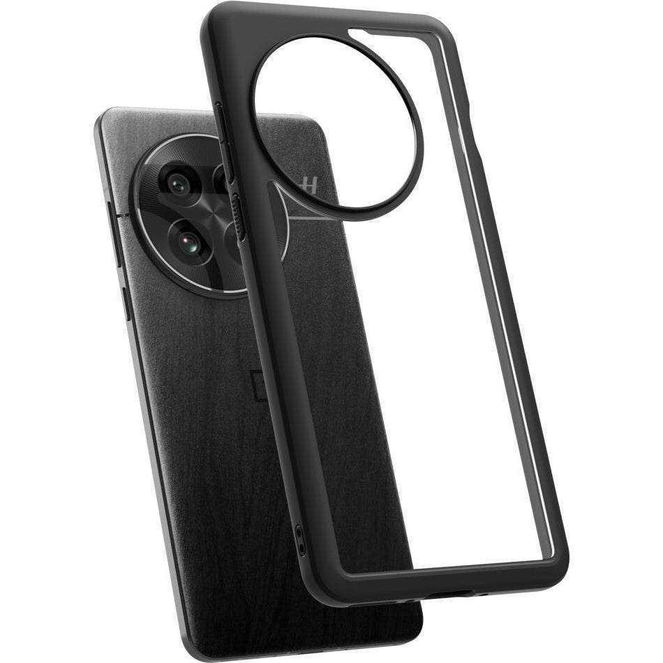 Handyhülle für OnePlus 13, Spigen Ultra Hybrid, Transparent-Schwarz
