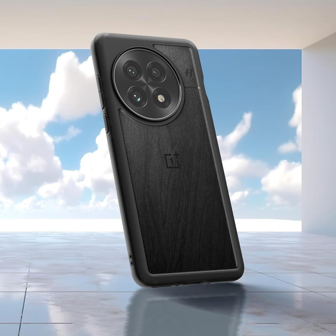 Handyhülle für OnePlus 13, Spigen Ultra Hybrid, Transparent-Schwarz