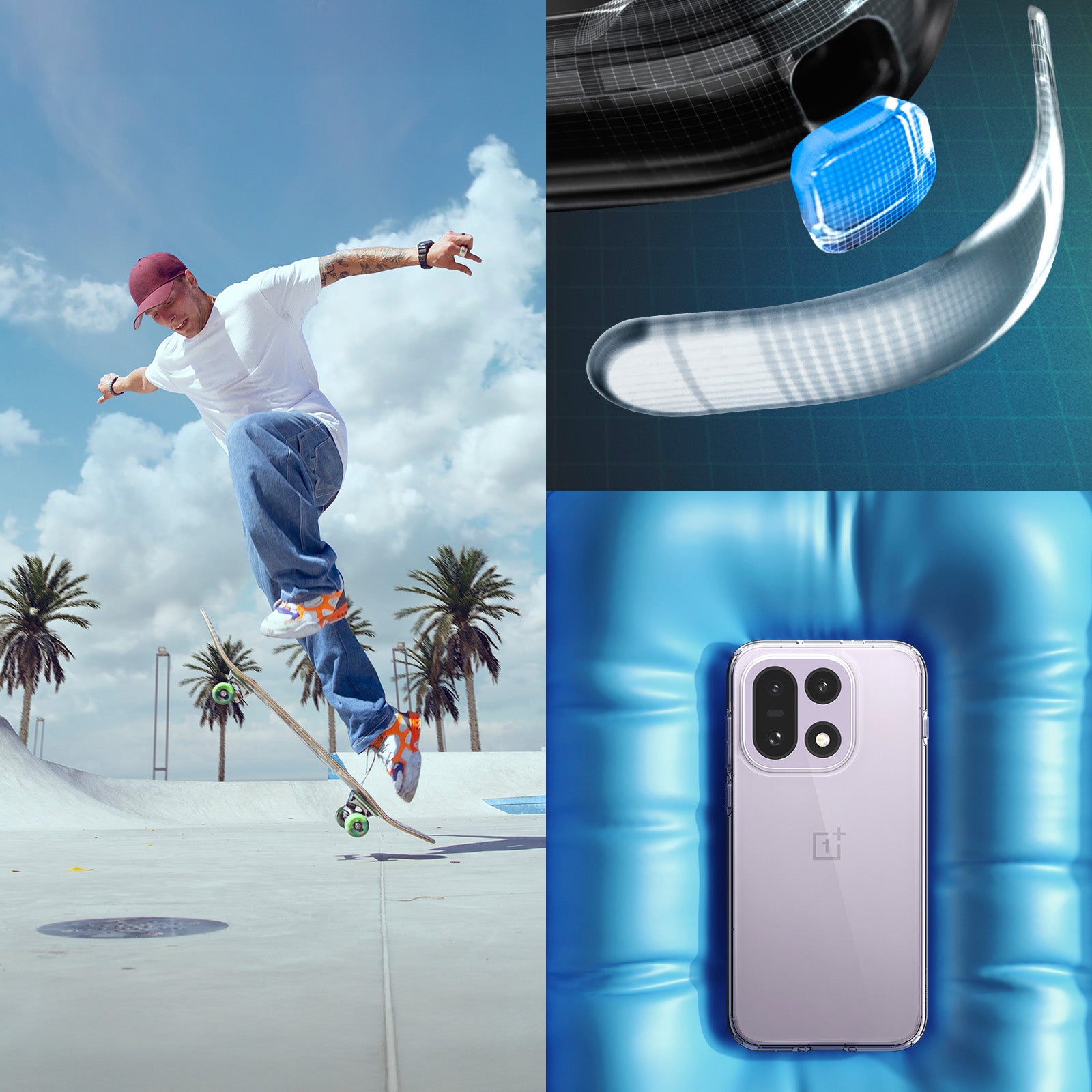 Handyhülle für OnePlus 15, Spigen Ultra Hybrid, Transparent