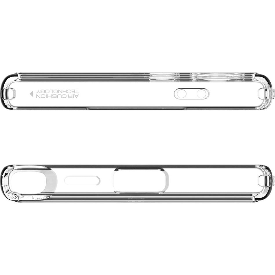 Schutzhülle für Galaxy S24 Ultra, Spigen Ultra Hybrid OneTap Metal Ring, Beige-Transparent (Zero One)