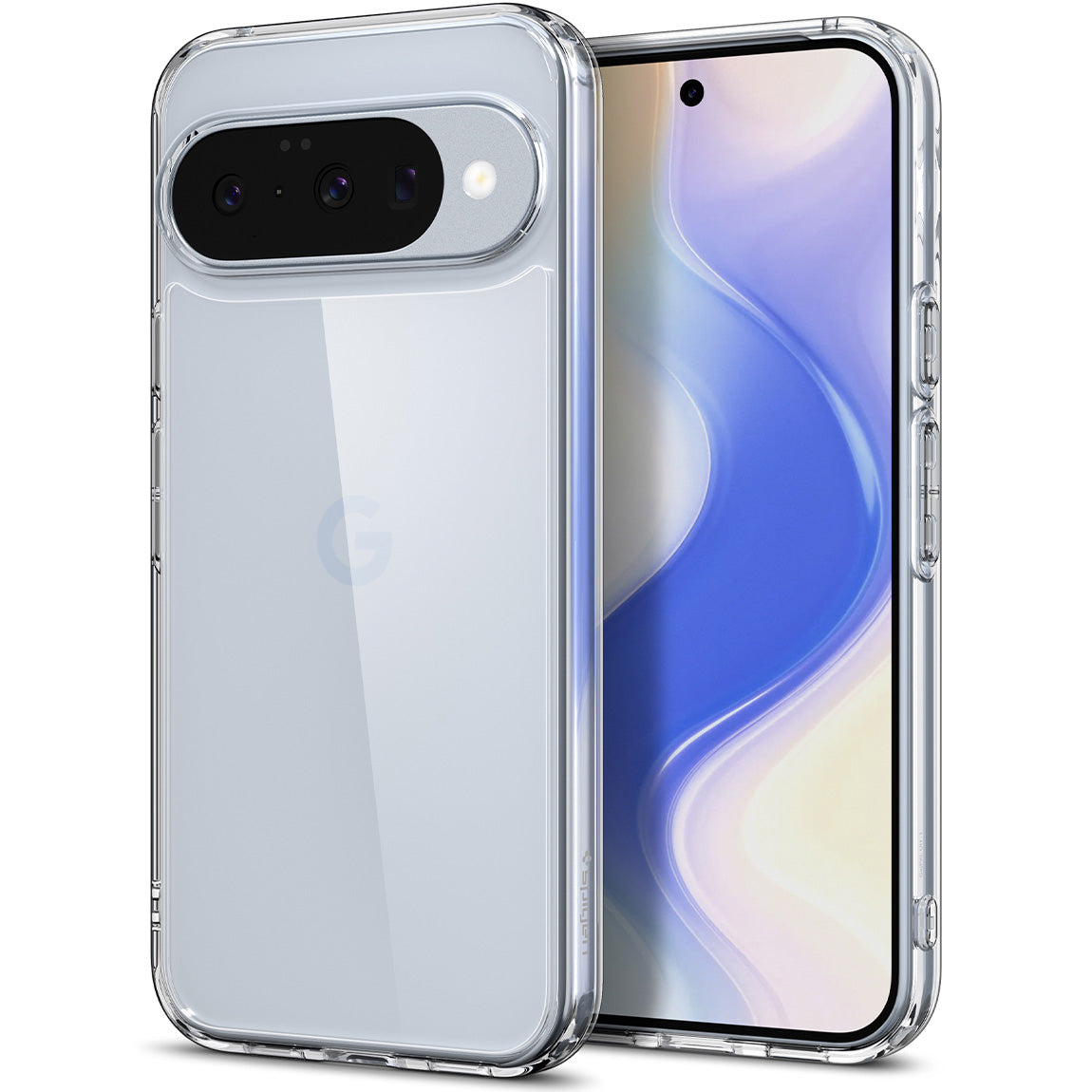 Handyhülle für Google Pixel 10 Pro / Pixel 10, Spigen Ultra Hybrid, Transparent