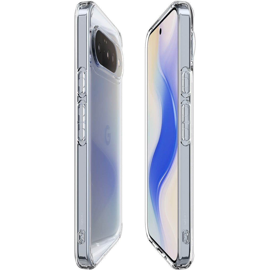 Handyhülle für Google Pixel 10 Pro / Pixel 10, Spigen Ultra Hybrid, Transparent