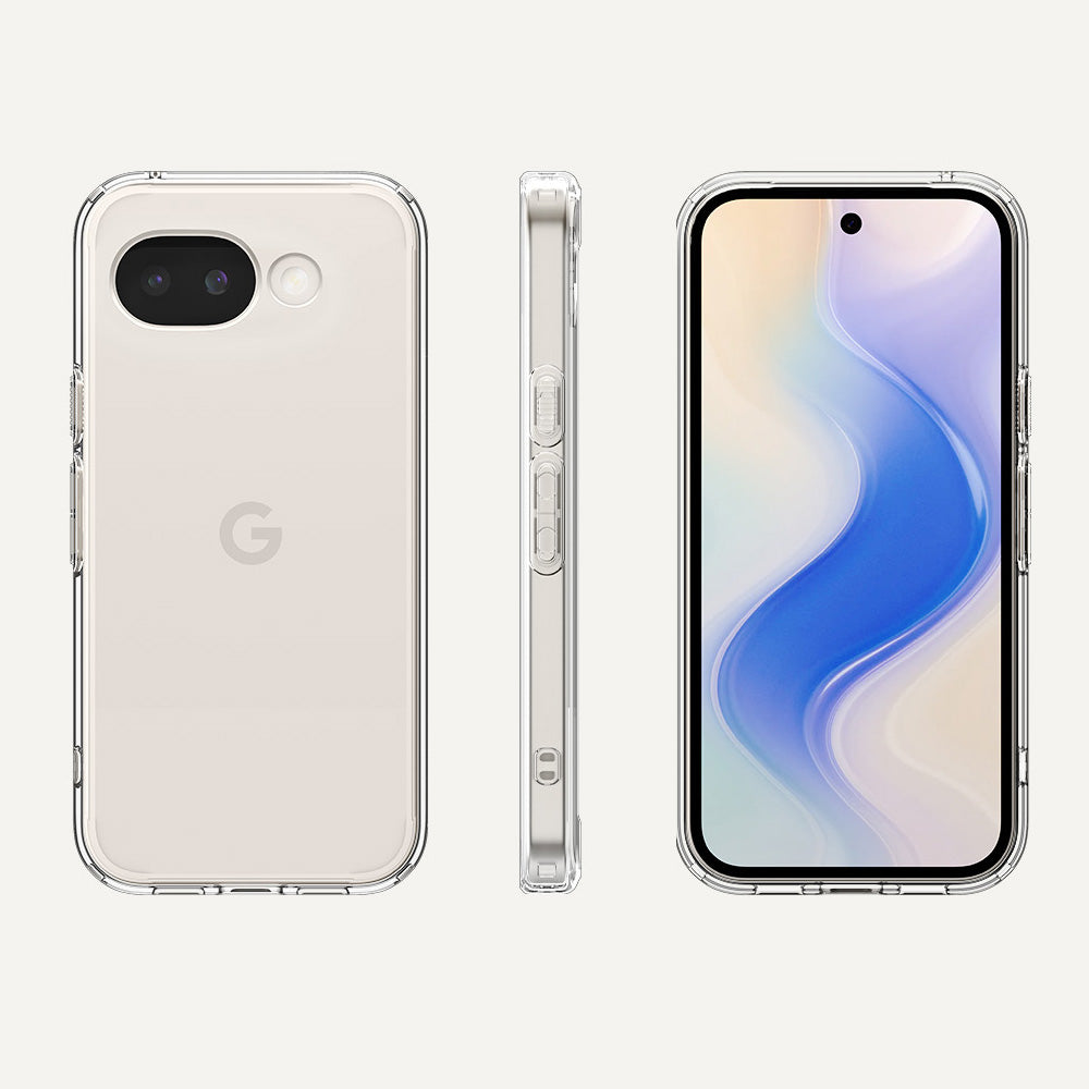 Handyhülle für Google Pixel 10a, Spigen Ultra Hybrid, Transparent