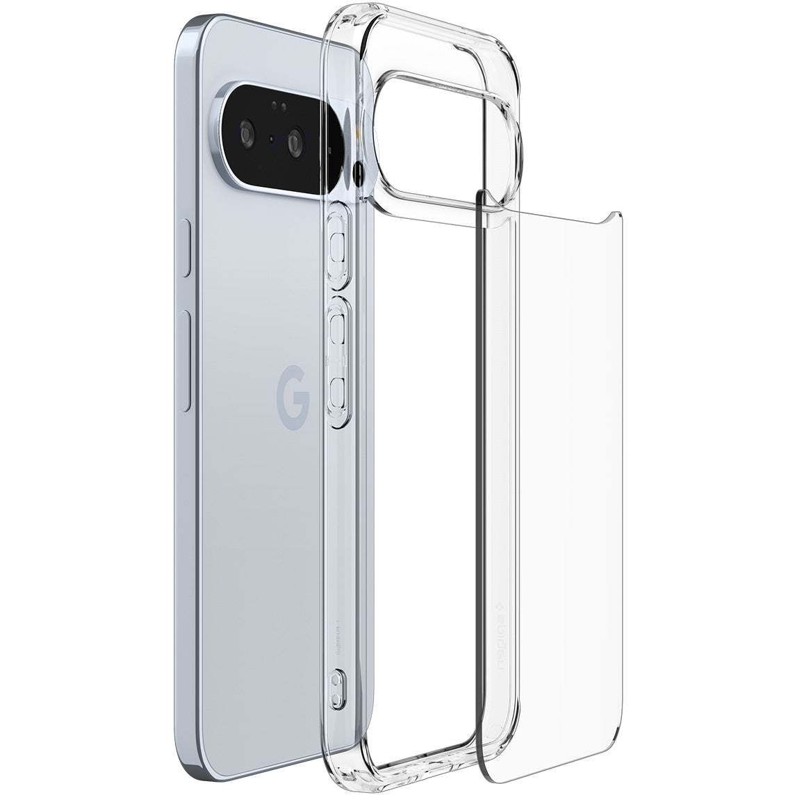 Handyhülle für Google Pixel 10 Pro XL, Spigen Ultra Hybrid, Transparent