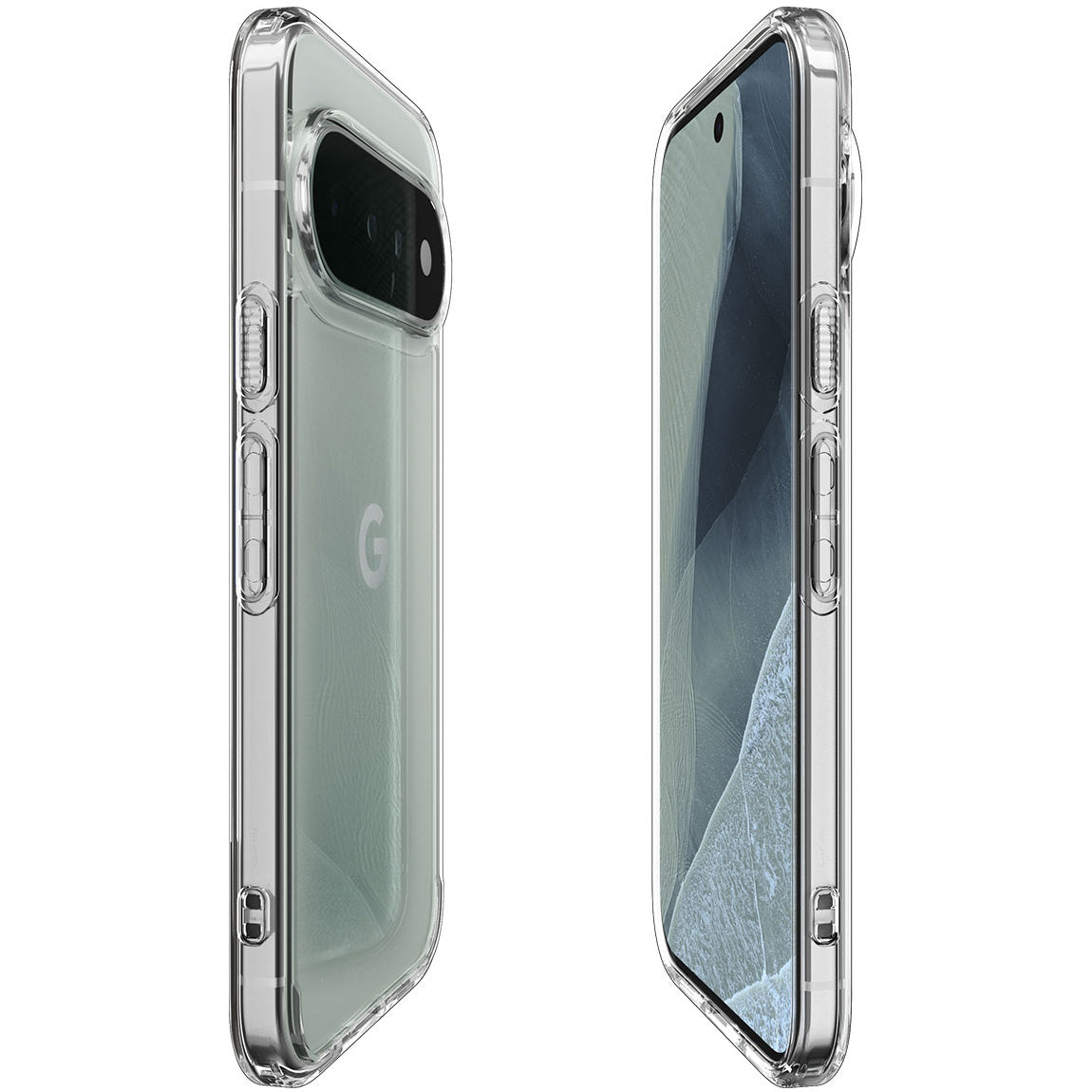 Handyhülle für Google Pixel 11 Pro, Spigen Ultra Hybrid, Transparent