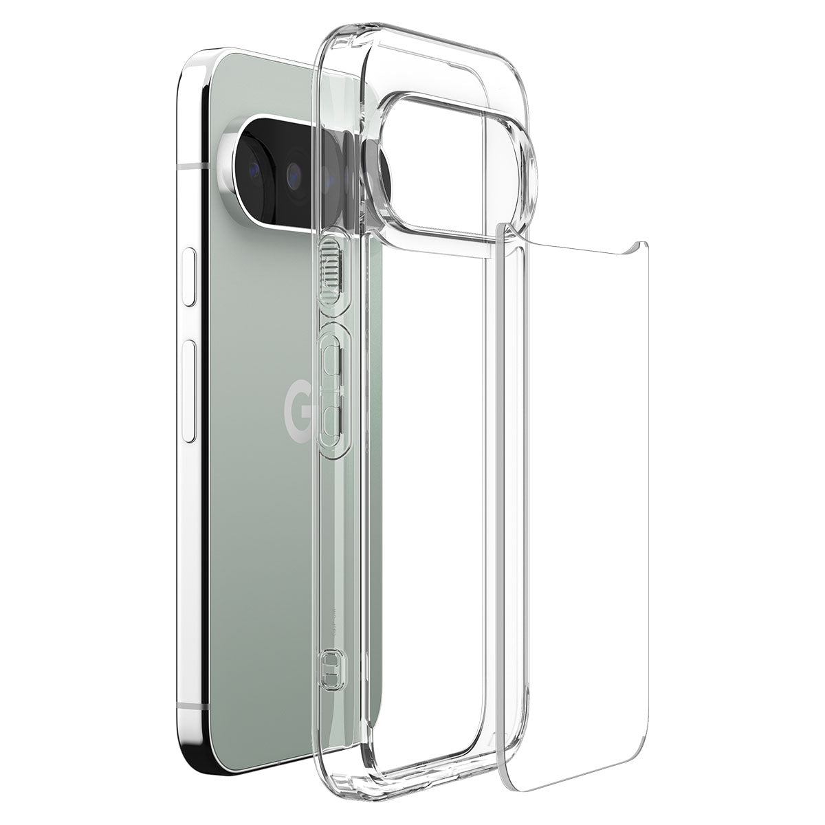 Handyhülle für Google Pixel 11 Pro, Spigen Ultra Hybrid, Transparent