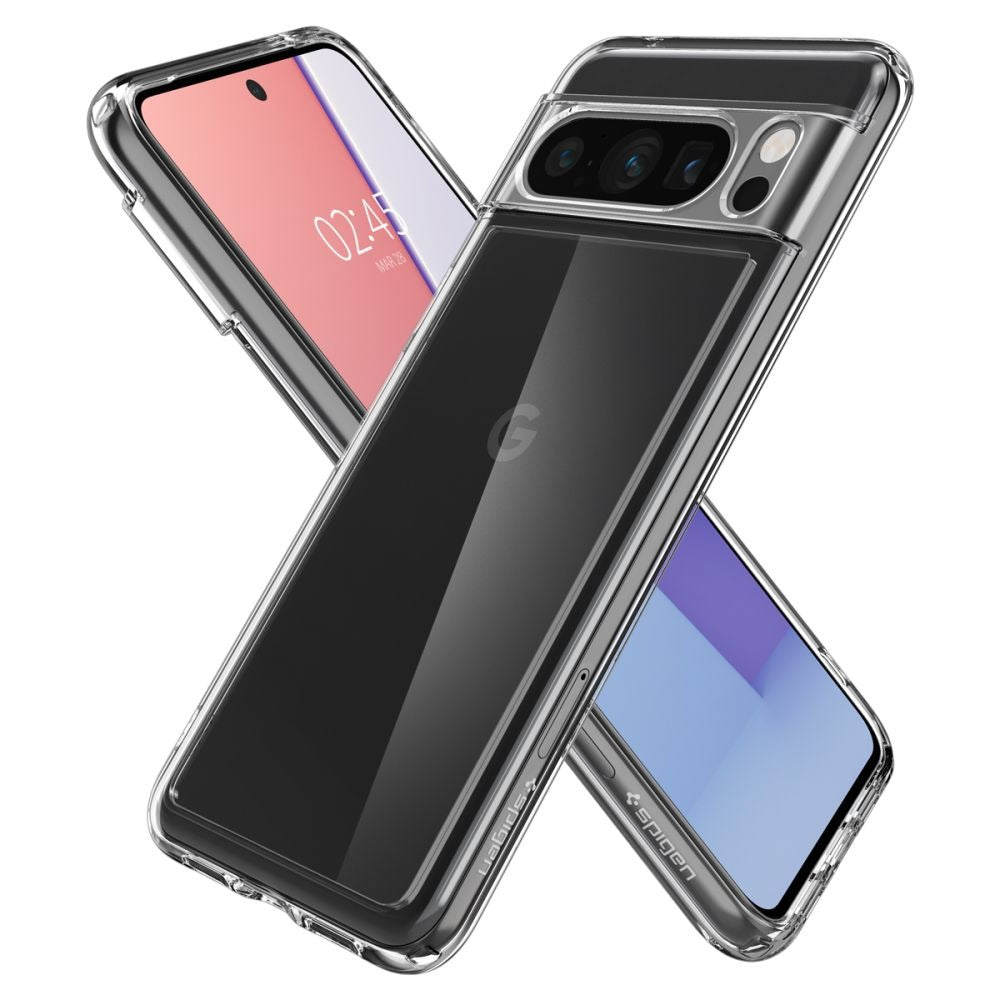 Schutzhülle Spigen Ultra Hybrid für Google Pixel 8 Pro, Transparent