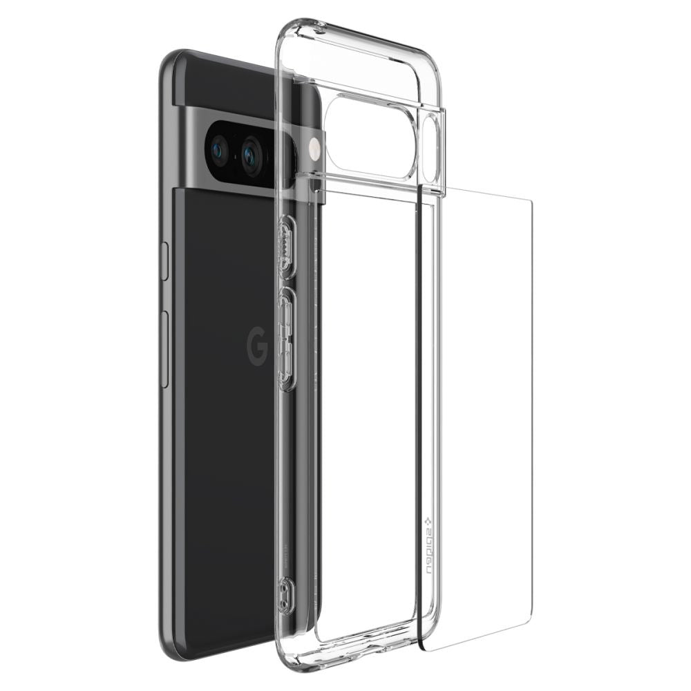 Schutzhülle Spigen Ultra Hybrid für Google Pixel 8 Pro, Transparent