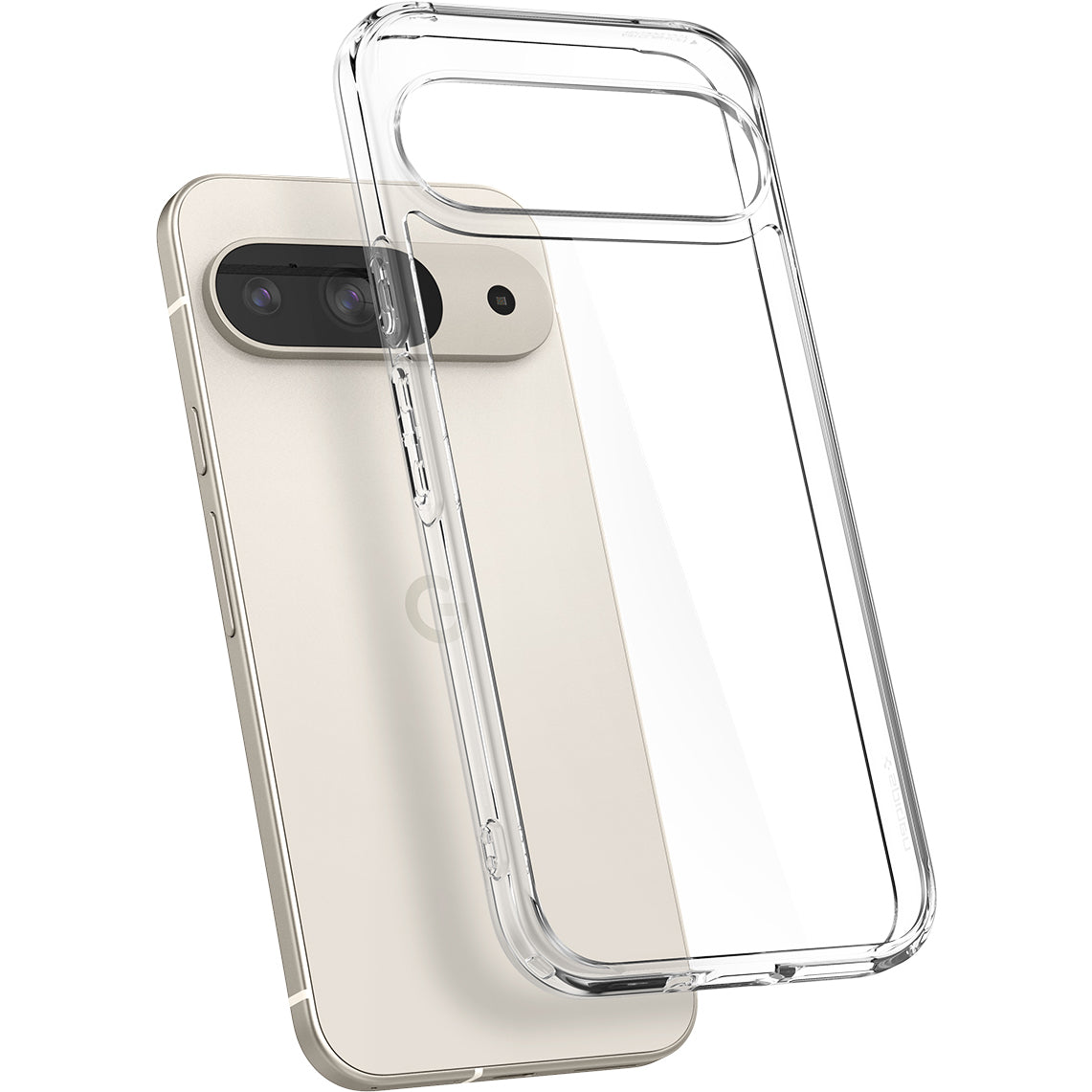 Schutzhülle für Google Pixel 9 / 9 Pro, Spigen Ultra Hybrid, Transparent