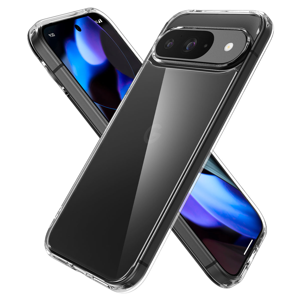 Schutzhülle für Google Pixel 9 / 9 Pro, Spigen Ultra Hybrid, Transparent