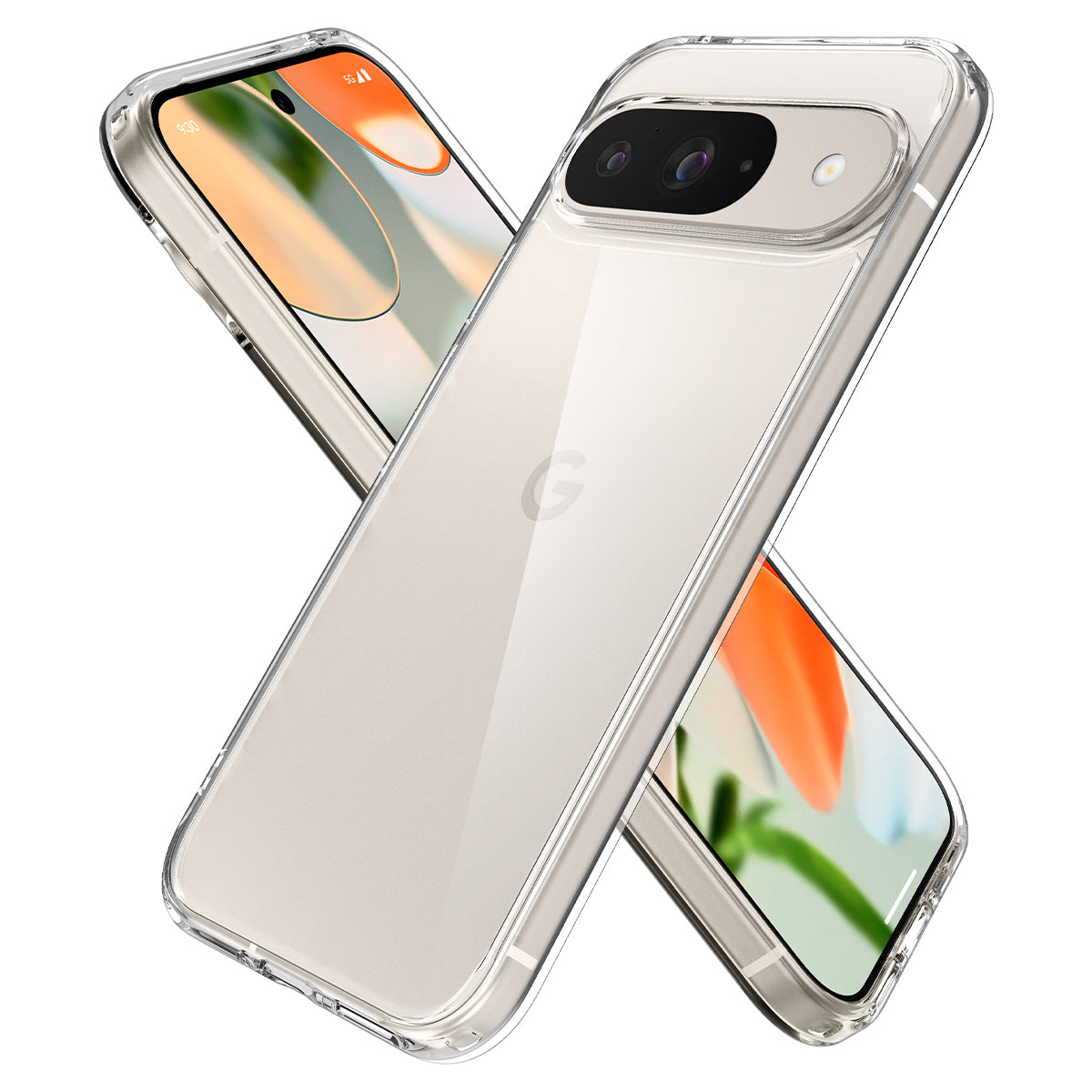 Schutzhülle für Google Pixel 9 / 9 Pro, Spigen Ultra Hybrid, Transparent