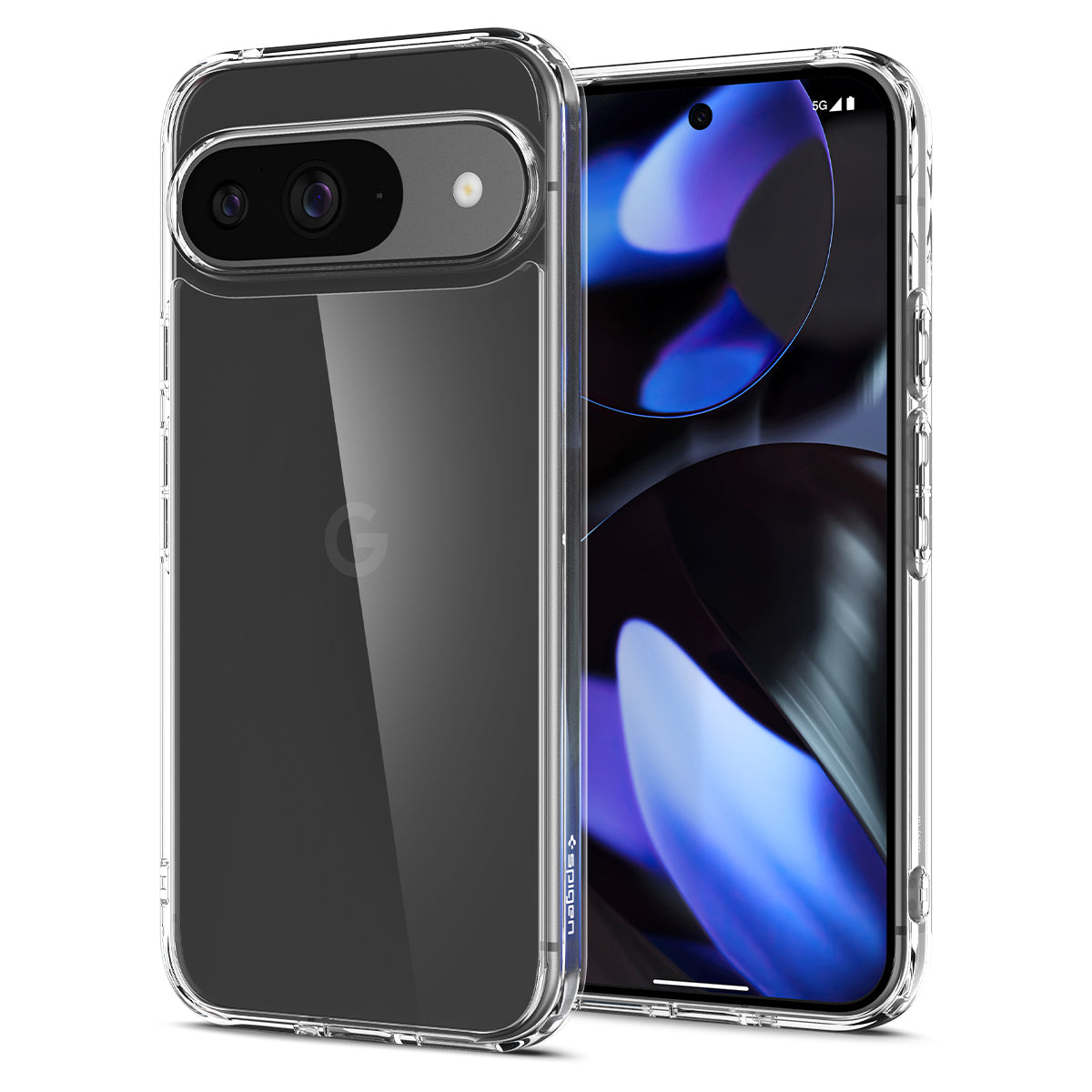 Schutzhülle für Google Pixel 9 / 9 Pro, Spigen Ultra Hybrid, Transparent