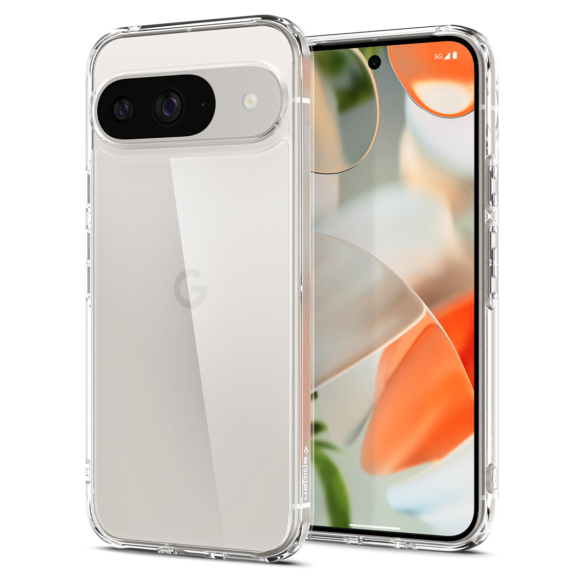 Schutzhülle für Google Pixel 9 / 9 Pro, Spigen Ultra Hybrid, Transparent