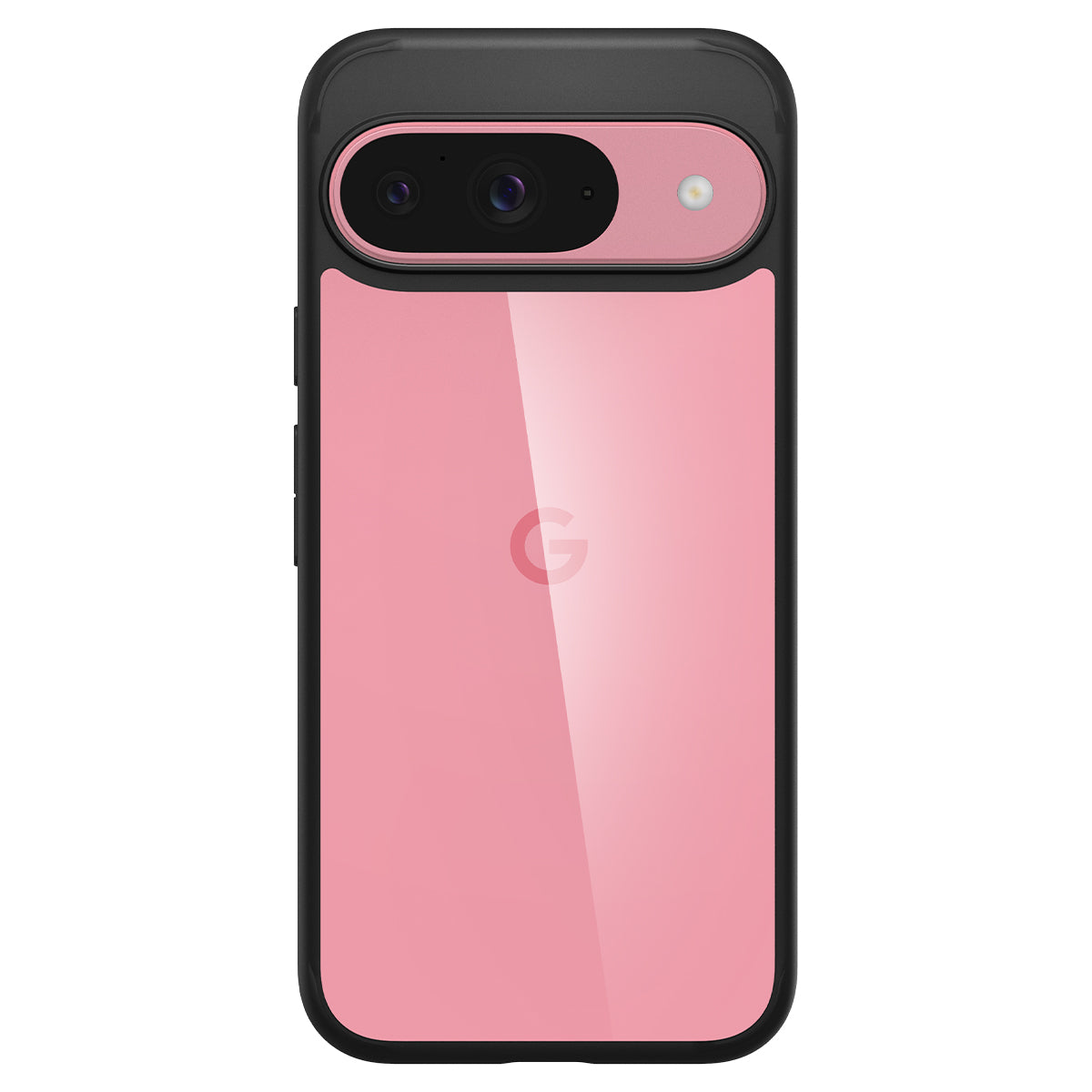 Schutzhülle für Google Pixel 9 / 9 Pro, Spigen Ultra Hybrid, Transparent/Schwarz