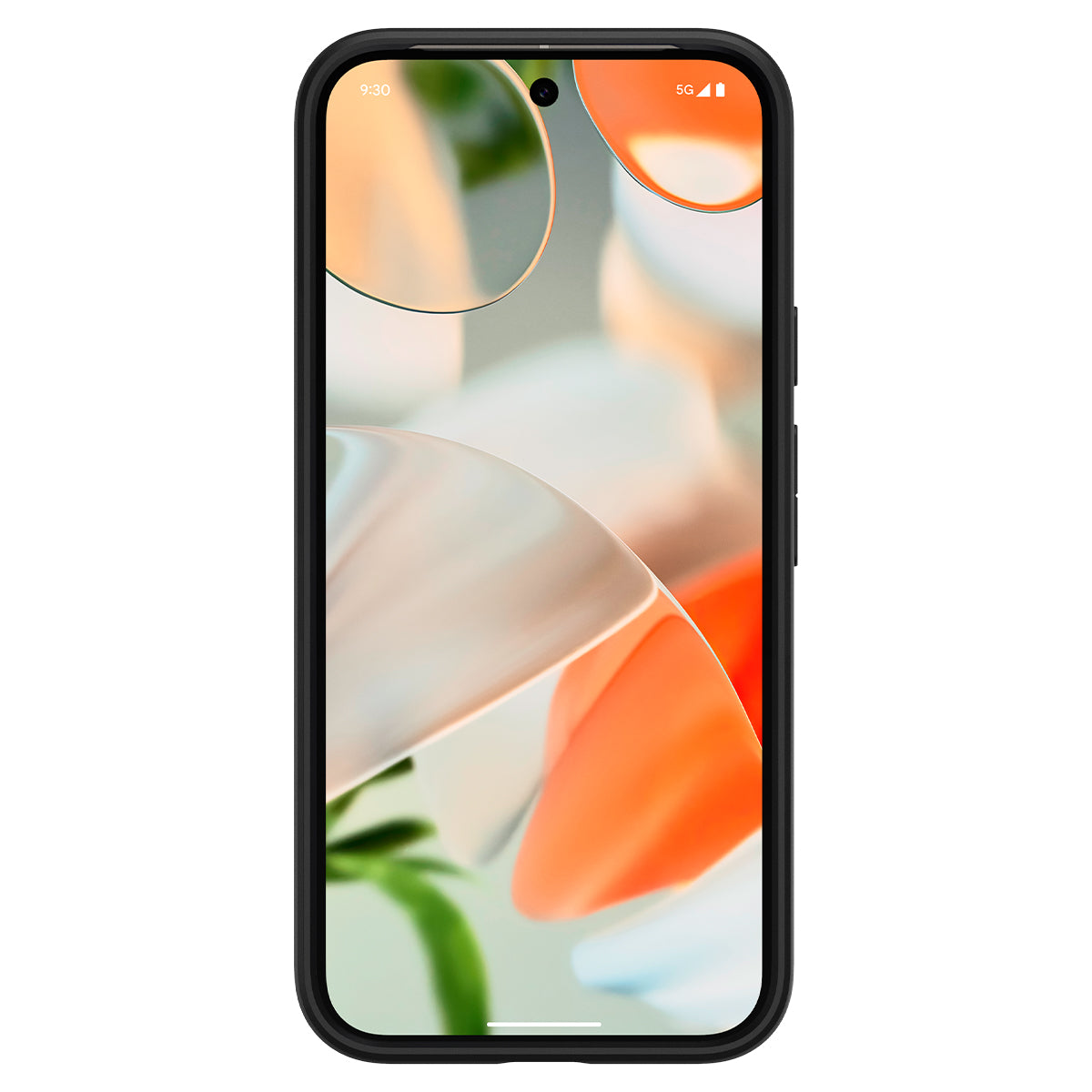 Schutzhülle für Google Pixel 9 / 9 Pro, Spigen Ultra Hybrid, Transparent/Schwarz