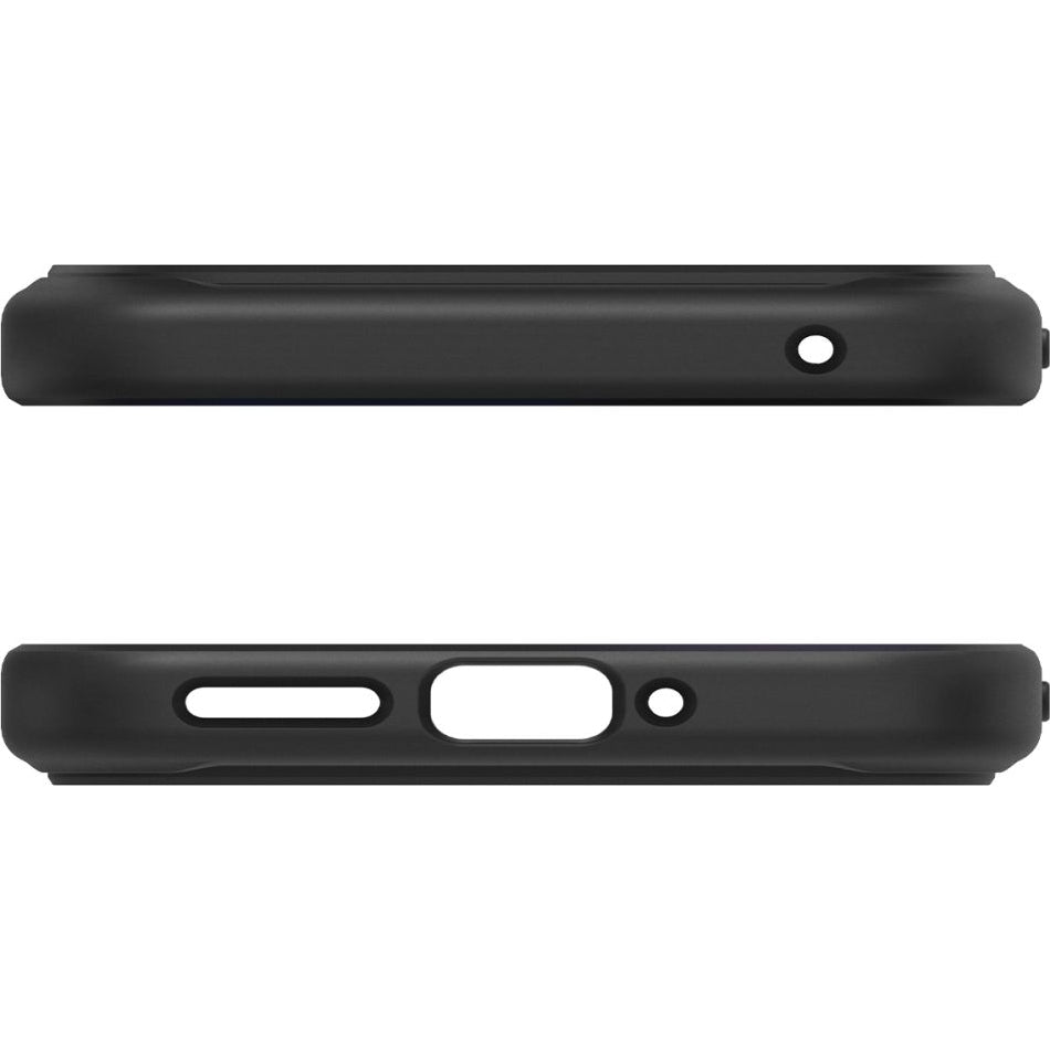 Schutzhülle für Google Pixel 9 Pro XL, Spigen Ultra Hybrid, Transparent und Schwarz