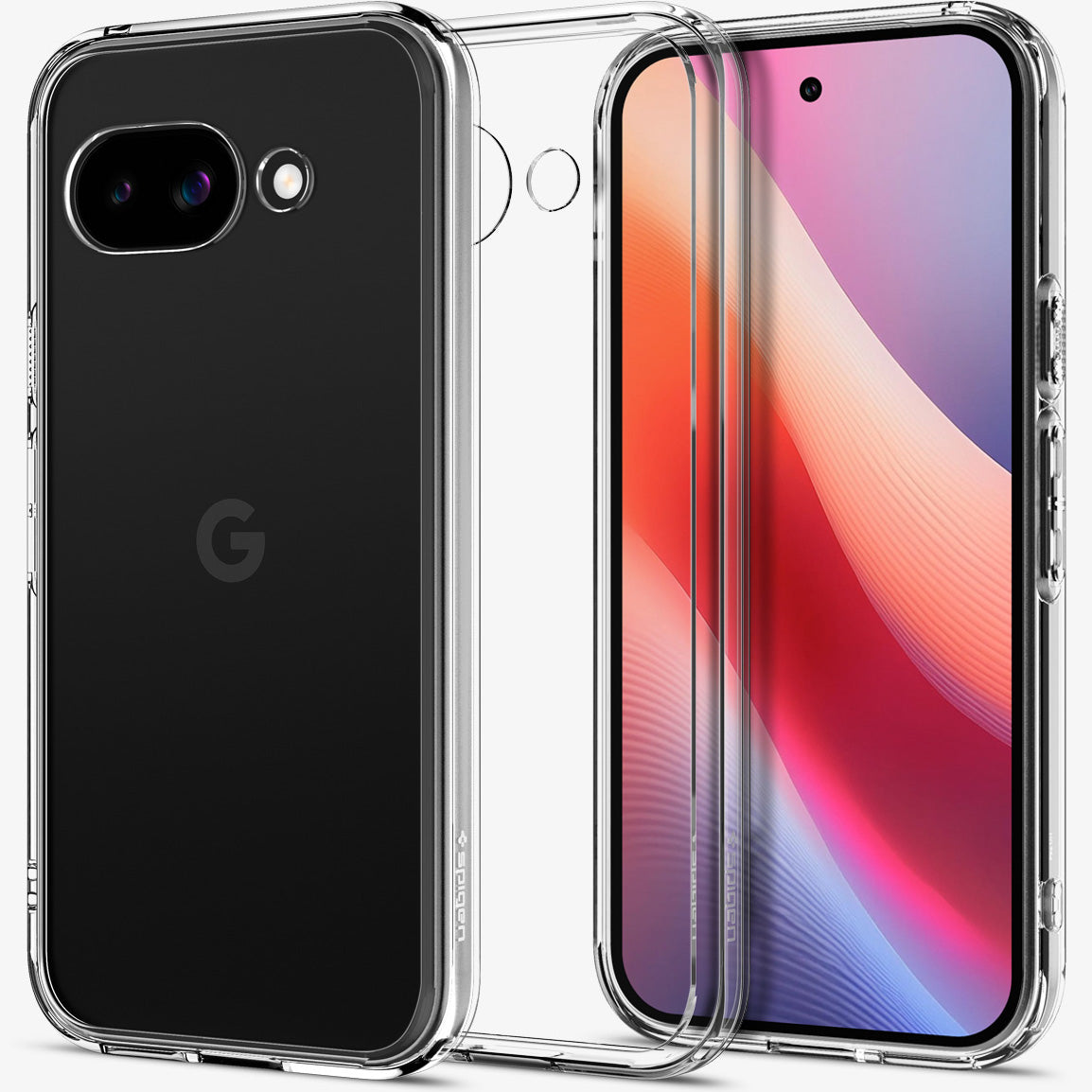Handyhülle für Google Pixel 9a, Spigen Ultra Hybrid, Transparent